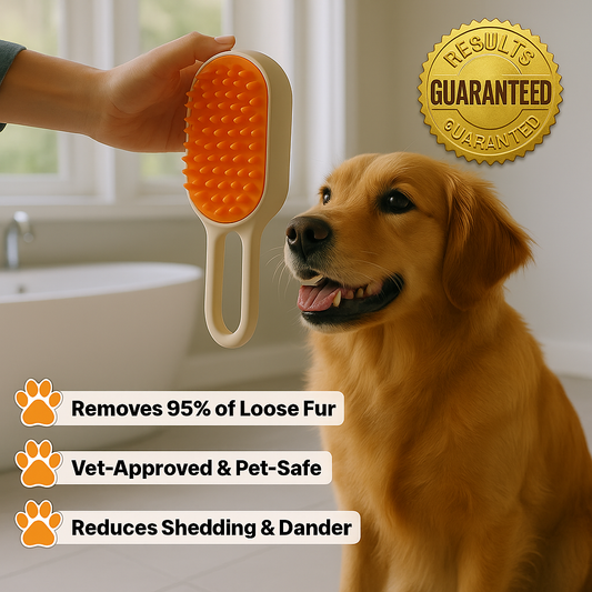 3-in-1 Pet Grooming Brush Set